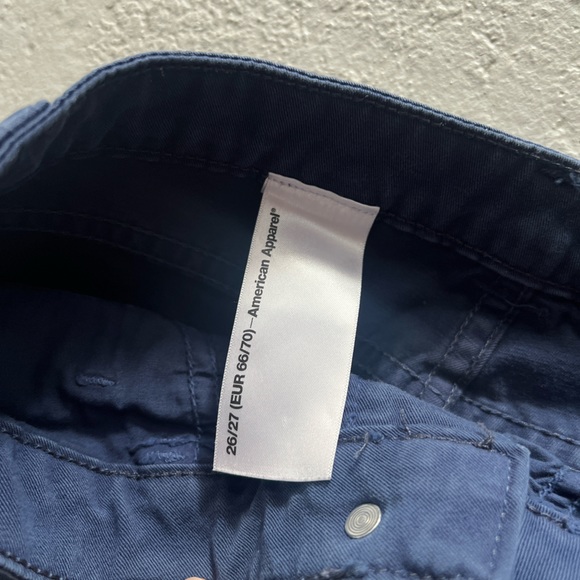 American Apparel Jeans - Dark Blue - Picture 2 of 4